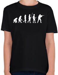 printfashion Csgo evolution - Gyerek póló - Fekete (18135026)