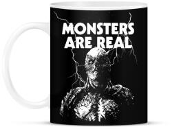 printfashion Vecna Monsters are real - Bögre - Fekete (18084423)