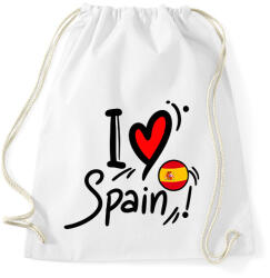 printfashion I love Spain - Sportzsák, Tornazsák - Fehér (18425708)