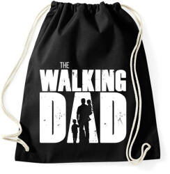 printfashion The walking dad - apa két gyerekkel - fehér - Sportzsák, Tornazsák - Fekete (18442531)