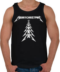 printfashion Metallica Christmas - Férfi atléta - Fekete (17862404)