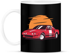 printfashion Toyota MR 2 - Bögre - Fekete (17915911)