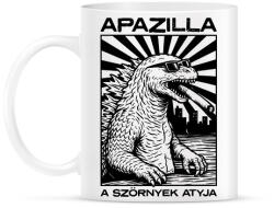 printfashion Apazilla - Bögre - Fehér (18413503)