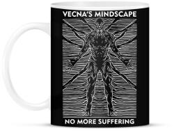 printfashion Vecna Stranger Things - Bögre - Fekete (18081232)