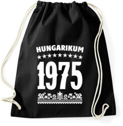 printfashion HUNGARIKUM egyedi dátummal - Sportzsák, Tornazsák - Fekete (18174146)