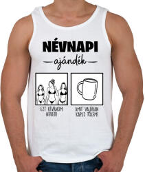 printfashion Névnapi bögre - Férfi atléta - Fehér (18128177)