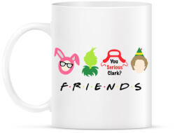 printfashion Christmas Friends - Bögre - Fehér (17874510)