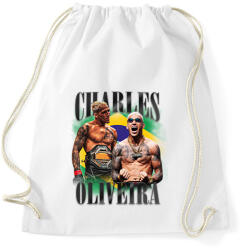 printfashion Charles oliveira - Sportzsák, Tornazsák - Fehér (18170519)