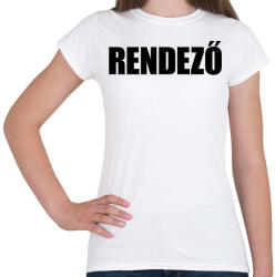 printfashion Rendező - Női póló - Fehér (18419163)