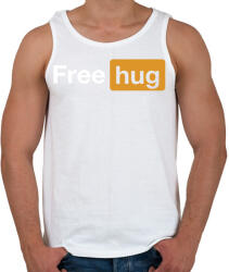 printfashion free_hug - Férfi atléta - Fehér (17986859)