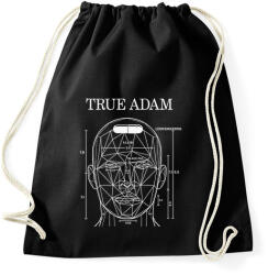 printfashion True Adam - Sportzsák, Tornazsák - Fekete (18449401)
