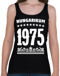 printfashion HUNGARIKUM egyedi dátummal - Női atléta - Fekete (18174073)