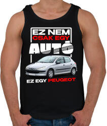printfashion ez nem csak egy autó ez egy PEUGEOT - Férfi atléta - Fekete (18243586)