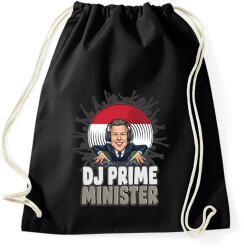 printfashion Dj Magyar Péter - Sportzsák, Tornazsák - Fekete (18349549)