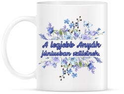 printfashion A legjobb anyák június - Bögre - Fehér (18350299)