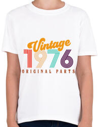 printfashion 1976 vintage 50 - Gyerek póló - Fehér (18265661)