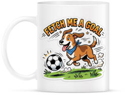 printfashion Dog foci - Bögre - Fehér (18481753)