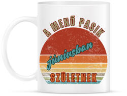 printfashion Szülinap menő pasi dec - Bögre - Fehér (18371825)