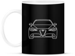 printfashion Alfa Romeo Giulia - Bögre - Fekete (17940041)