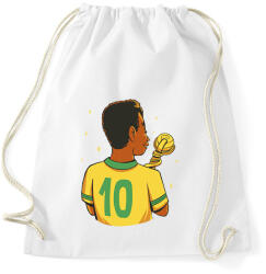 printfashion Pelé - Sportzsák, Tornazsák - Fehér (18025730)