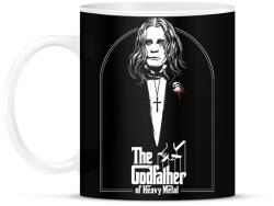 printfashion Ozzy Osbourne The Godfather of heavy metal - Bögre - Fekete (17874961)