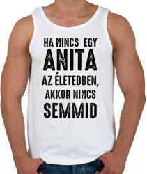 printfashion ANITA- NEVEK - Férfi atléta - Fehér (18402552)