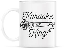 printfashion Karaoke Király - Bögre - Fehér (18013776)