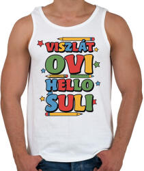printfashion VISZLÁT OVI - Férfi atléta - Fehér (18338890)