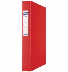DONAU Caiet mecanic 2 inele 40 mm A4 roșu (3734001PL-04)
