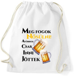 printfashion Legénybúcsú - Sportzsák, Tornazsák - Fehér (18225385)