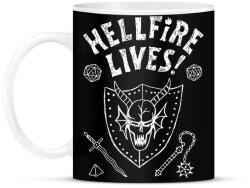 printfashion Hellfire Lives! - Bögre - Fekete (18069612)