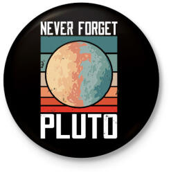printfashion Pluto - Kitűző, hűtőmágnes - Fekete (17887132)