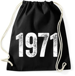 printfashion 1971 - Sportzsák, Tornazsák - Fekete (18245080)