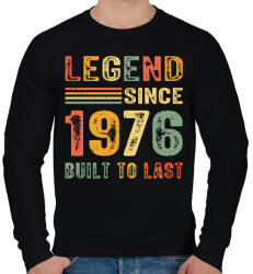 printfashion Legend 1976, 50. szülinapi minta - Férfi pulóver - Fekete (18165391)