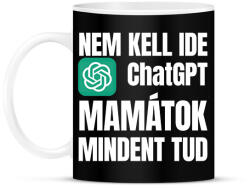 printfashion Legokosabb mama - Bögre - Fekete (18409840)