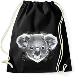 printfashion Koala - Sportzsák, Tornazsák - Fekete (17972709)