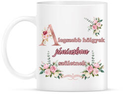printfashion A legszebb hölgyek júniusban születnek - Bögre - Fehér (18352131)