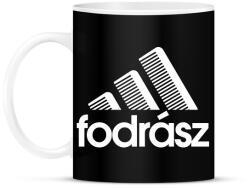printfashion fodrász márkaparódia - fehér - Bögre - Fekete (18269645)