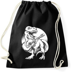 printfashion Gitáros T-rex - Sportzsák, Tornazsák - Fekete (17888752)