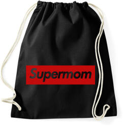 printfashion Supermom - Sportzsák, Tornazsák - Fekete (18327107)