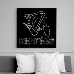 printfashion Kertész - Vászonkép - Fekete (18336591)