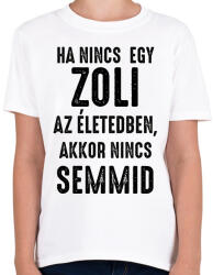 printfashion ZOLI - Gyerek póló - Fehér (18404123)
