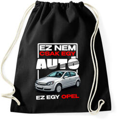 printfashion ez nem csak egy autó ez egy opel - Sportzsák, Tornazsák - Fekete (18243956)