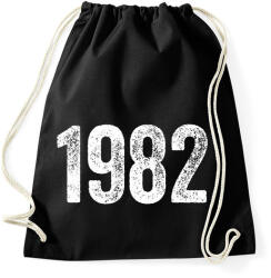 printfashion 1982 - Sportzsák, Tornazsák - Fekete (18251617)