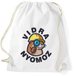 printfashion vidra nyomoz embroidery hímezve - Sportzsák, Tornazsák - Fehér (18357334)