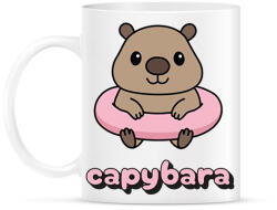 printfashion capybara pink - Bögre - Fehér (18043026)