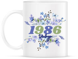 printfashion Szülinap 40. 1986 - Bögre - Fehér (18271476)