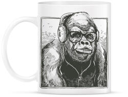 printfashion Gorilla - Bögre - Fehér (17934269)