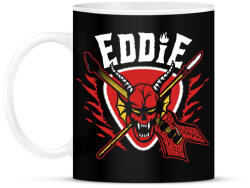 printfashion Hellfire Club Eddie Munson - Bögre - Fekete (18073662)