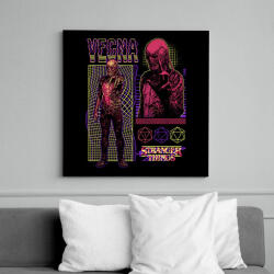 printfashion Stranger Things Vecna - Vászonkép - Fekete (18081327)